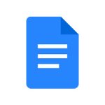 Google Docs برنامه برنامه ذخیره اسناد متنی گوگل داکس
