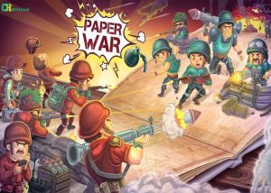 Paper War: Online Battle Tank Game بازی جنگ کاغذی: بازی تانکی آنلاین