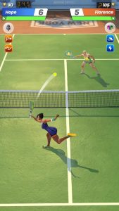بازی رقابت های تنیس Tennis Clash