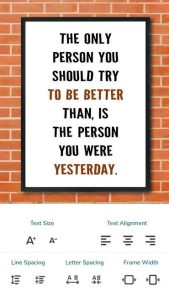 برنامه طراحی و ساخت عکس نوشته ها خاص Quotes Creator Full