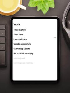 برنامه پاک کردن: به کارها و یادآوریها Clear: To Dos & Reminders