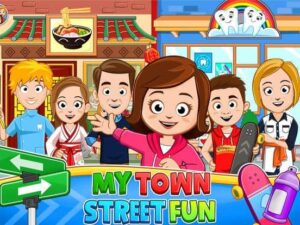 بازی شهر من: تفریحات خیابانی My Town : Street Fun