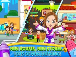 بازی شهر من: تفریحات خیابانی My Town : Street Fun